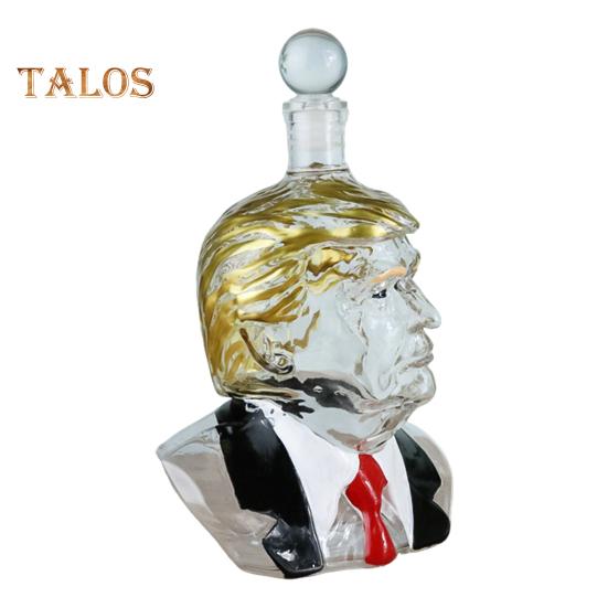 

Смешной графин для виски, стеклянная бутылка 750 мл, уникальный графин для вина для мужчин, папы, мужа, домашнего бара, украшение, подарок для любителей виски разноцветный