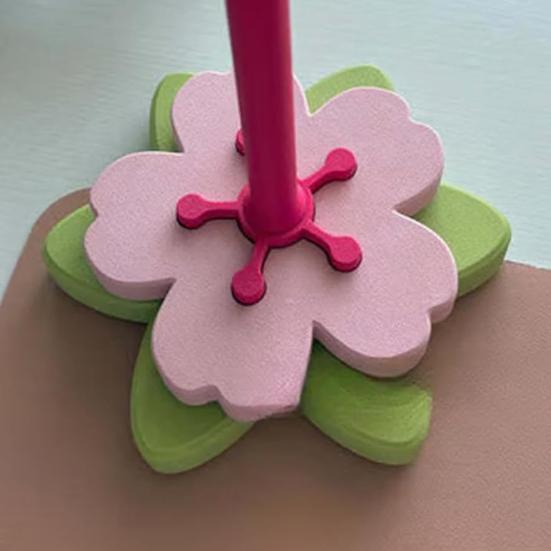 Gerbera Yarn Spinner 3D Printed Monstera Spinning Yarn Holder Winding Tool Tangle-Free Yarn Dispenser for Crocheting Knitting Lovers