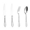 304 Stainless Steel Lace Pattern European Cutlery Set: Elegant Knives, Forks, and Spoons for Hotels and Homes
