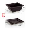 1pc Flower Pot Display Gardening Accessories Basket Decorative Holder Ornament Planting Plastic Tools Portable