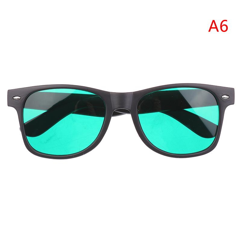 Black Frame Red Blue Green 3D Glasses Mountaineering Glasses For Amblyopia Training Vision Correction Training Practice For Teen