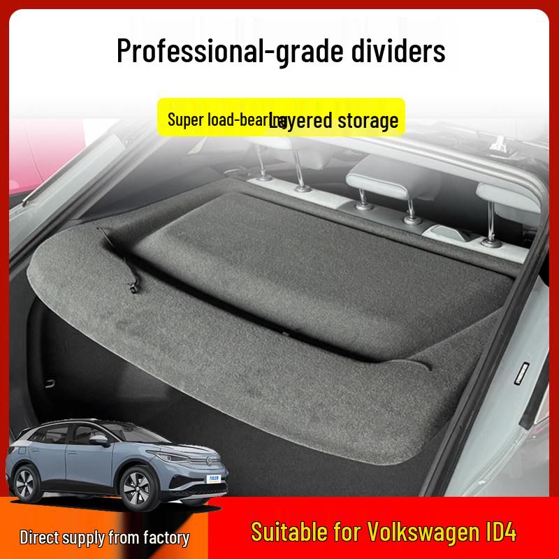 Volkswagen Trunk Accessories: ID4X Partition Board, ID4 Crozz Rear Shelf, ID3 Sunshade