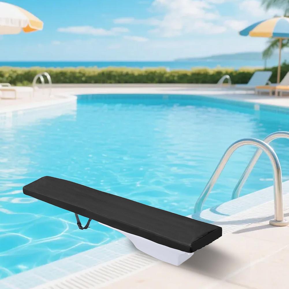 1PC Pool Diving Board Cover 224*46*12cm 210D Oxford Cloth Cover Heavy Dutyiving Board Pool Protection Covers With Drawstring