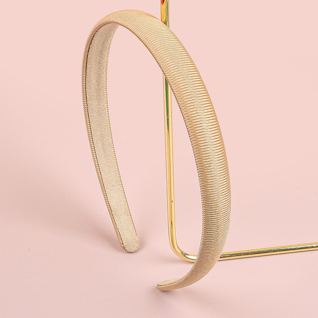 1/5pcs Plain 1.5CM Wide Headband Girls Fabric Covered Resin Hairbands Plastic Hair Hoop Kids Elastic Bands Hair Accessories