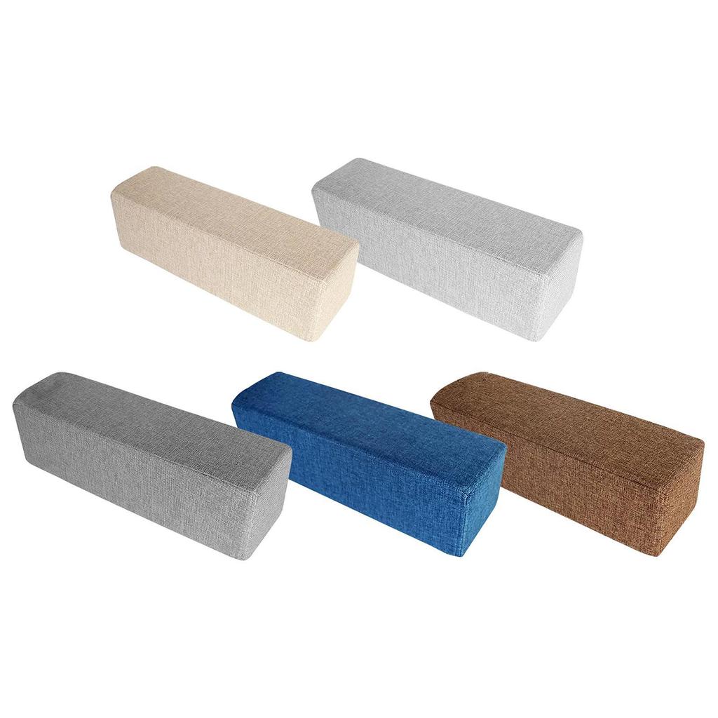 Sofa Side Arm Rest Pillow Decorative Decoration Waist Backrest Cushion for Bedroom Home Furniture Bed Rest Armchair Reading