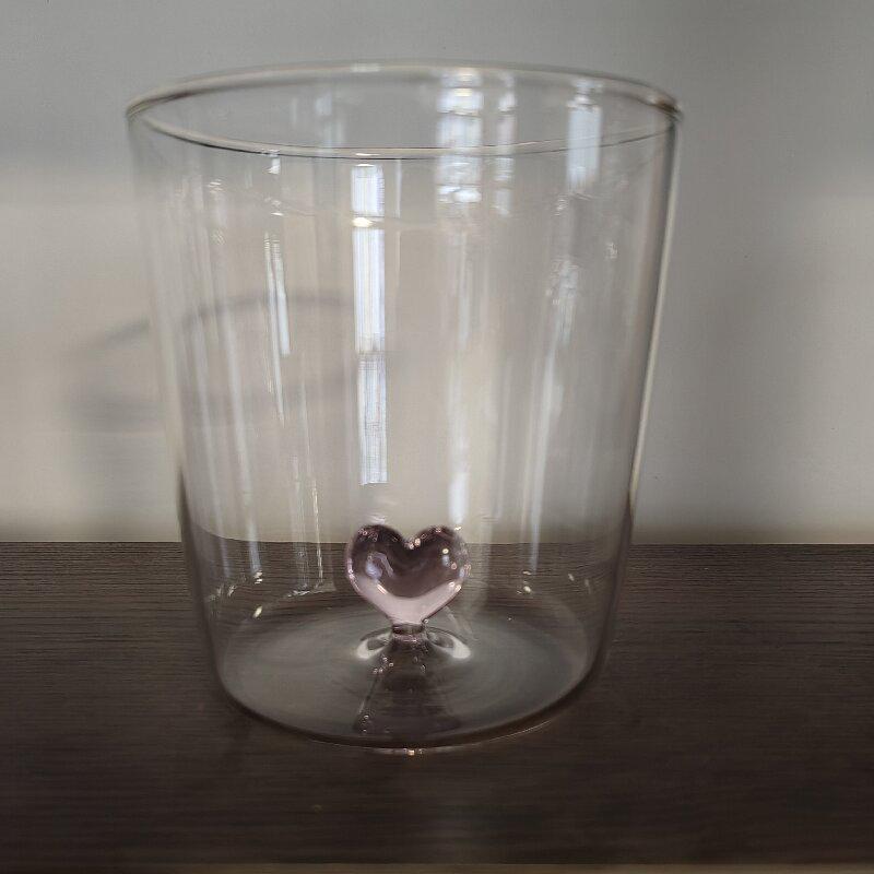 

Thickened Heat-Resistant Three-Dimensional Glass Mug - Cute and Durable 300ml white box bubble bag