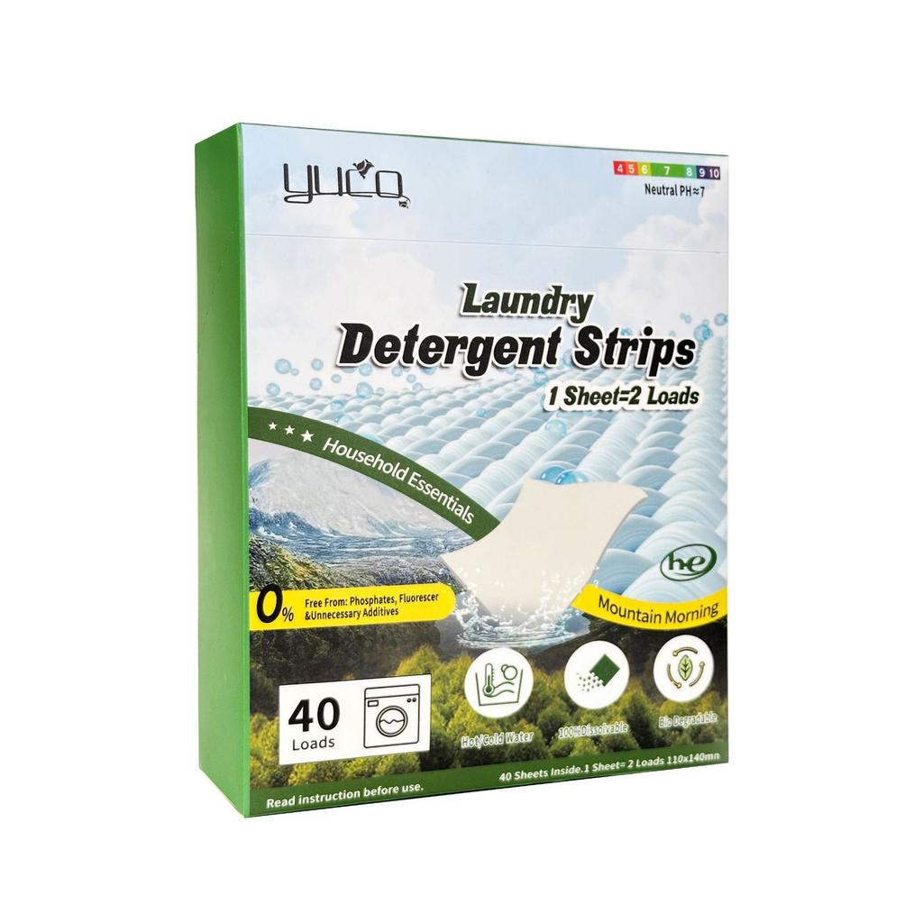 Wäsche-Blasenpapier gestrichelte Linie, Wasser-Waschtabletten, Tiefenreinigung, hochkonzentrierte Waschtabletten, verschiedene Farben und Düfte
