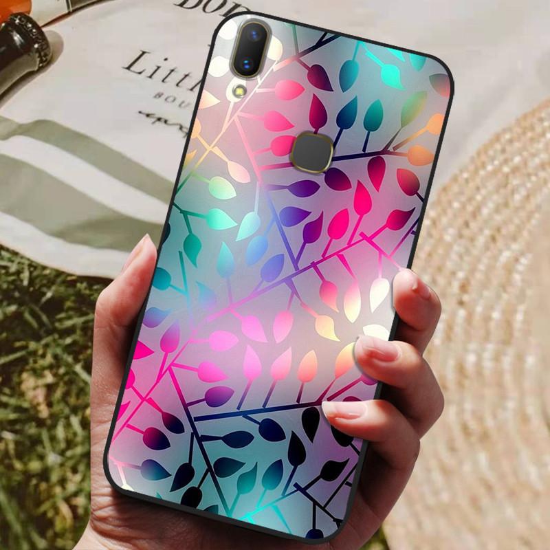 For Vivo Y85 Case 1723 V9 Silicon Back Cover Phone Case for Vivo V9 Youth Cases Soft Bumper Coque for Vivo 1727 1726 Fundas