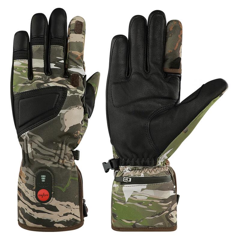 REACH STARSAVIOR Heated Camouflage Fishing Gloves