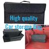 Large Anti Slip Compartment Boot Storage Organizer Tool Car Storage Bag Car Trunk Organizer Soft Felt Storage Box Accessories