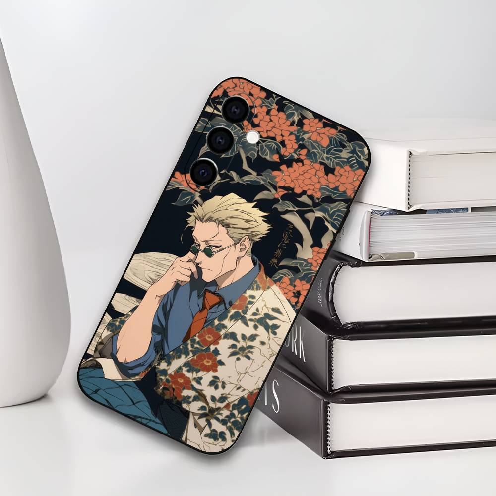 

K-Kento N-Nanami Phone Case For Samsung Galaxy A73,A72,A71,A70,A53,A52,A51,Others Soft Black Cover Samsung a73 5g