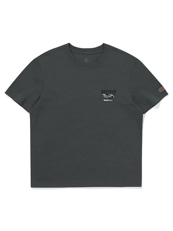 BBC EARTH Frophy Nature Short Sleeve Round_Charcoal