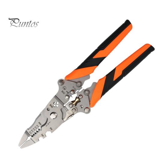 

1/2 шт. 14-в-1 многофункциональный инструмент для зачистки проводов с эргономичной ручкой складная конструкция высокоточный инструмент для зачистки проводов кабельный резак 1pc