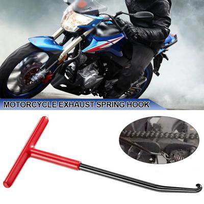 Modifikácia motocykla Pružinový hák výfukového potrubia Nástroj na demontáž potrubia v tvare T Ex O1I3