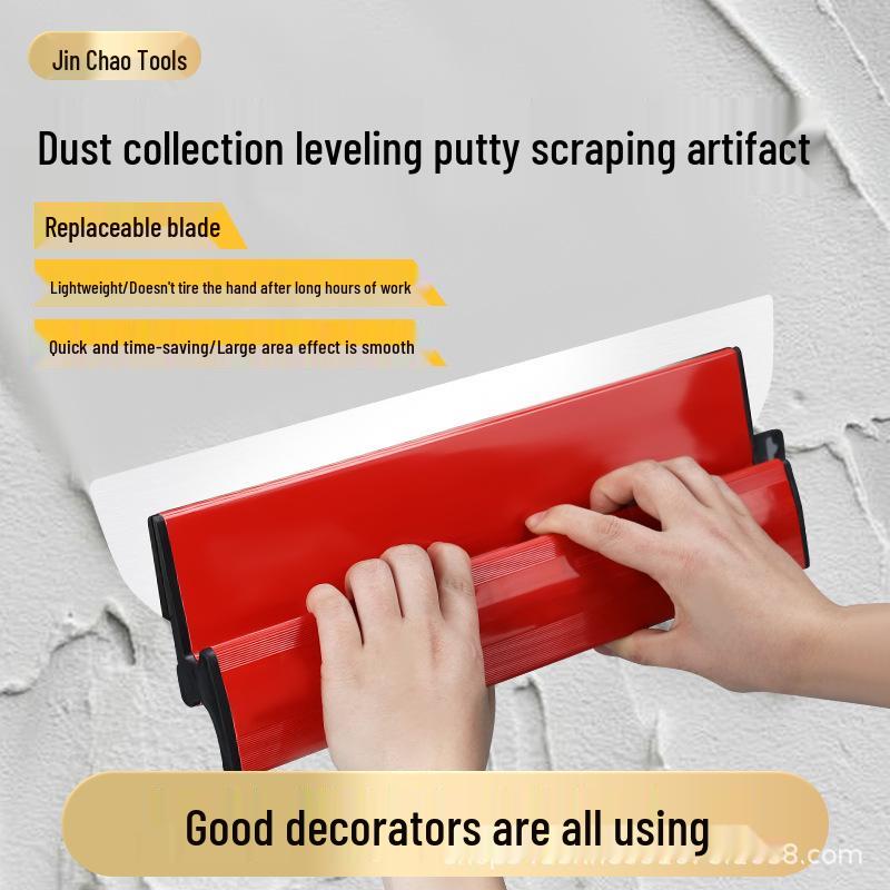 Aluminum Alloy Leveling Putty Scraper for Interior Walls