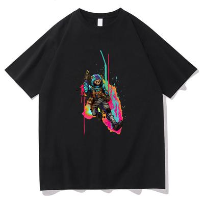 Ozuna X Hot Game Merch T Shrits Rapper Ozuna Clothing Men Women Fashion Hip Hop Style Vintage Top Casual Cotton Short Sleeve Tee