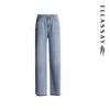 ELLASSAY Women's Beaded Denim Jeans