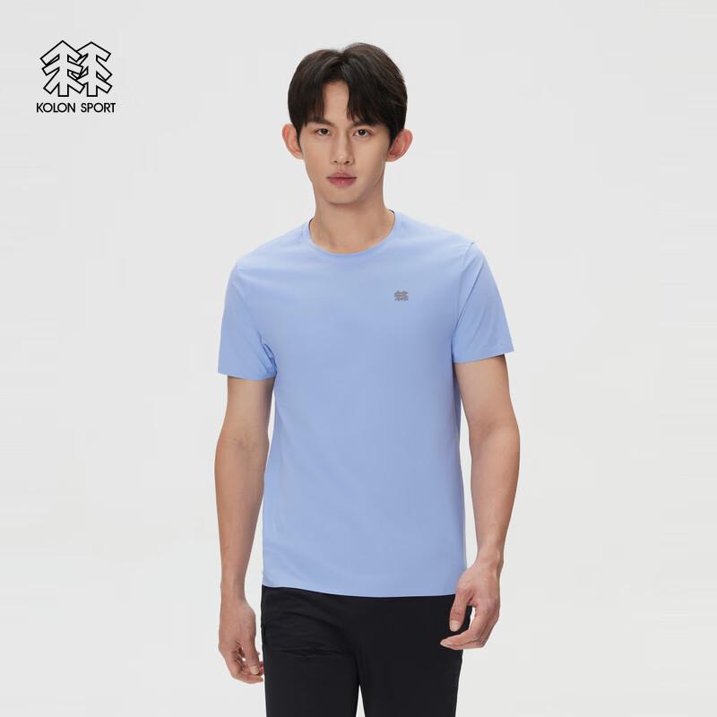 KOLON SPORT Men s Carvico Spliced Crew Neck T-Shirt 4XL
