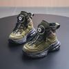 2025 Winter Kids' Fleece-Lined Korean Style Versatile Cotton Shoes - Boys' & Girls' Casual Sports Footwear