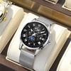 Calendar Watch Men'S Non-Mechanical Watch Waterproof Top Ten Trend Brand Student Quartz Men'S Steel Belt