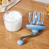 Non-Slip Ergonomic Manual Whisk Lightweight Rotary Handle Hand Crank Beater Easy Clean Portable Cream Mixer Kitchen Baking