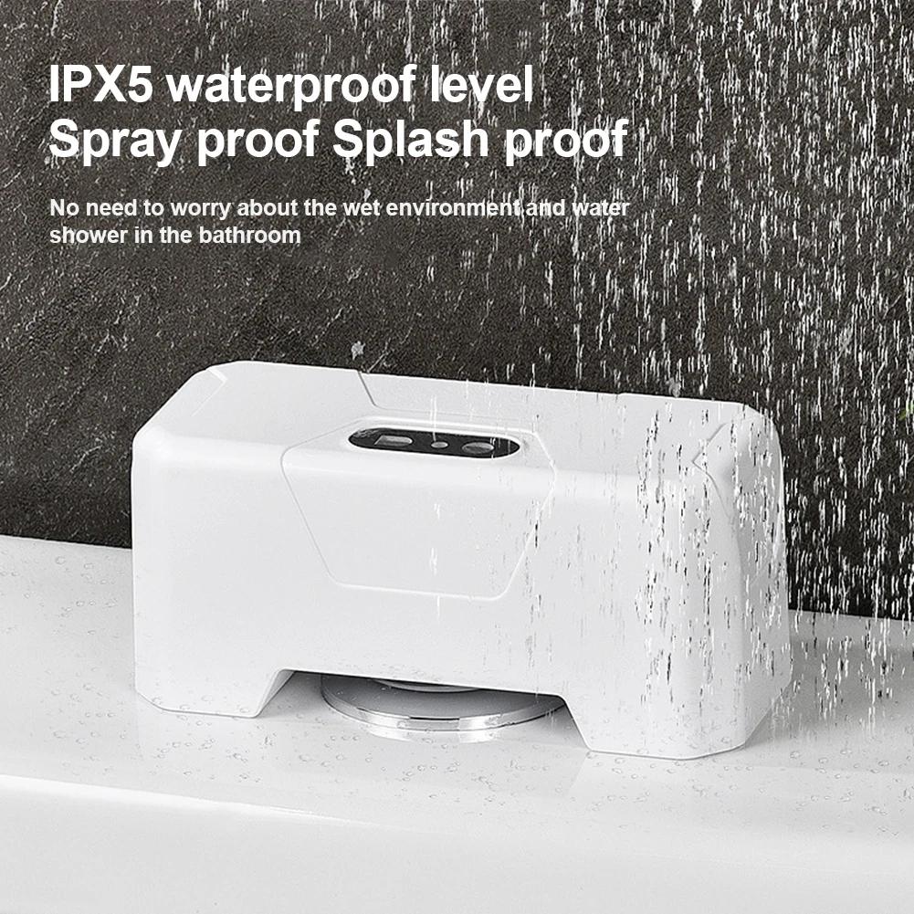 Touchless Smart Toilet Flush Automatic Toilet Flush Button Intelligent Infrared Sensor Waterproof On-Touch Flush Switch for Home