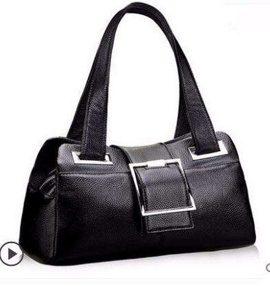 

2024 Европейский и американский стиль Натуральная кожа Женская универсальная сумка-подушка - Модная одноплечевая сумка для женщин среднего возраста