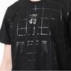 Men's Adidas T-Shirts Men's Black Crew Neck Moderate Straight Fit