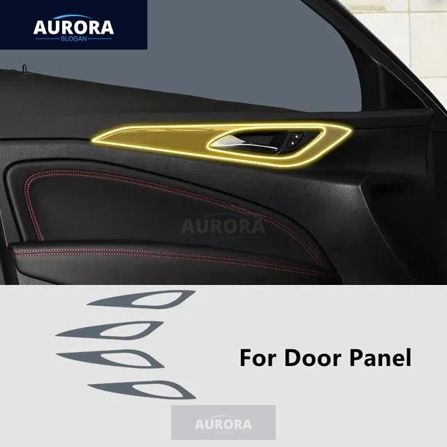 For OPEL IGNIA 17-22 Car Interior Center Console Transparent TPU Protective Film Anti-scratch Repair Film Accessories Refit