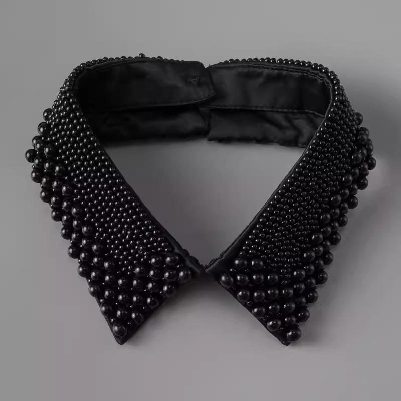 Pearl Women Shirt False Collars Crystal Removable Collar For Women Necklace Fake Collar Detachable Diamond Lacklace Nep Kraagie