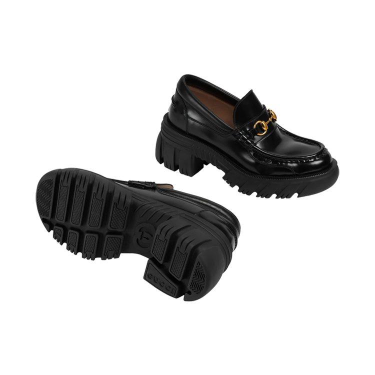 Gucci Horsebit Loafers Black Women's 656869 DKSD0 1000