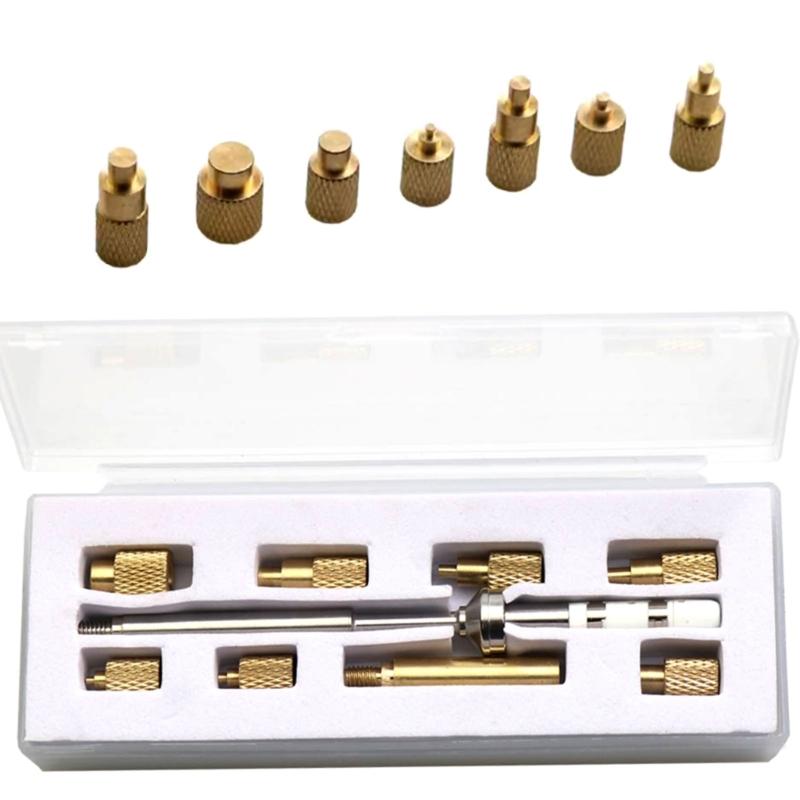 Solder Tip Set Multiple Size for TS100 Soldering Irons 8 Size Option Heat Inserts Printer Repair Accessories