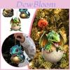 Cute Cartoon Dinosaur Car Decoration Festive Holiday Home Ornament For Christmas Tree