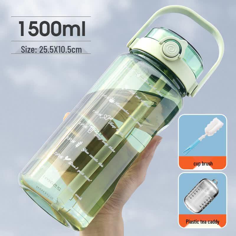 Youluo 2L Sport Water Bottle with Straw