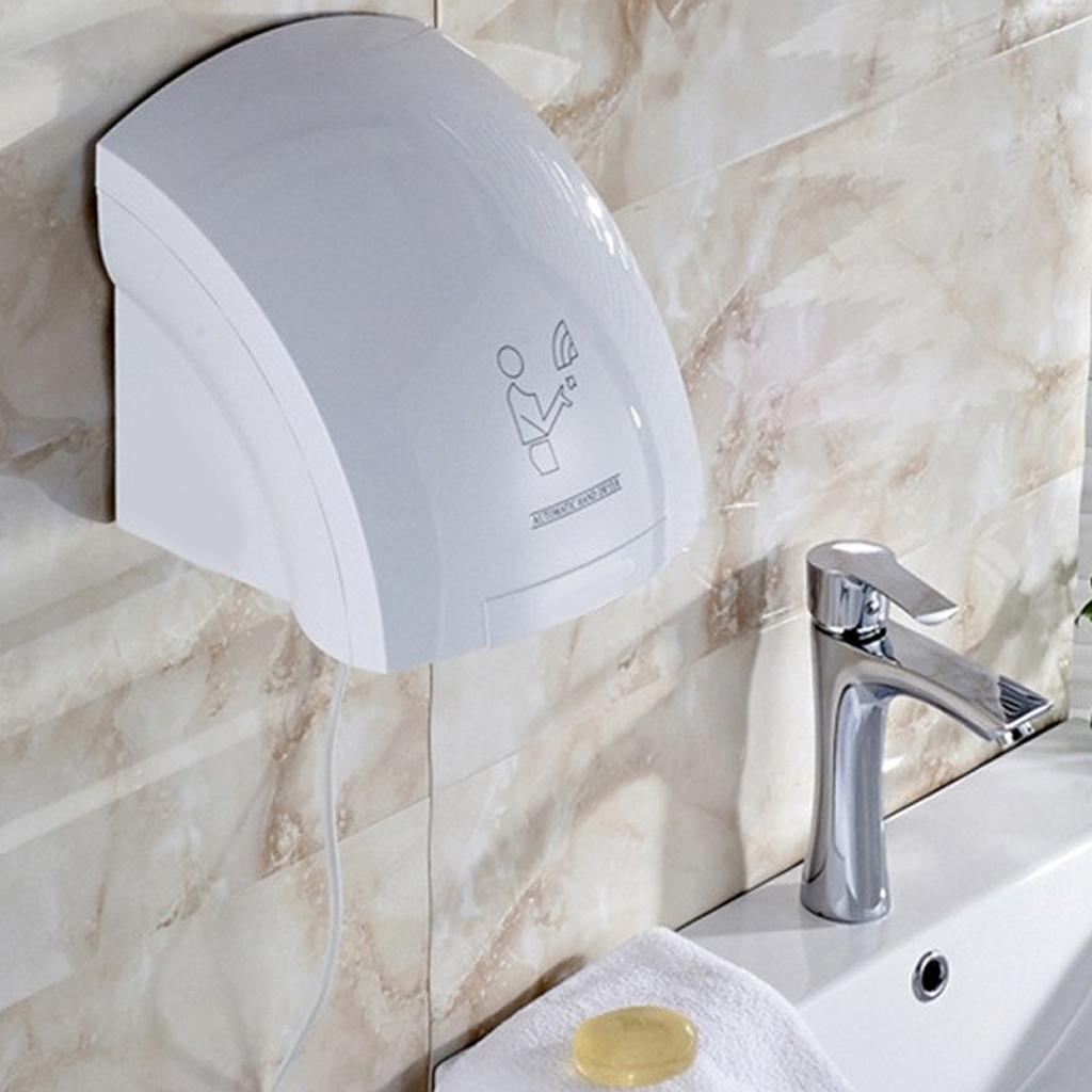 Wall Mounted Automatic Infrared Sensor Hand Drying Device Bathroom Hand Dryer