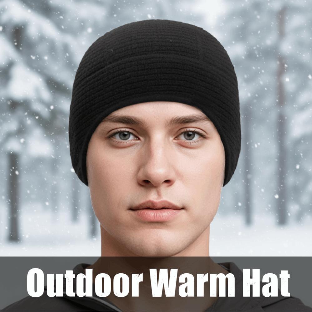 Ear Protection Winter Running Hats Fleece Outdoor Warm Hat Running Winter Sport Cap  Fishing