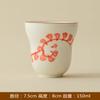 Hand Painted Gourd Shape Ceramic Cup Japanese Underglaze High Aesthetic Tea Water Cup Personal Master Cup Home Use Gift