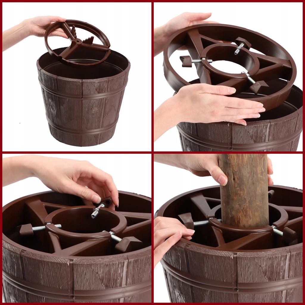 KADAX Christmas Tree Stand For A Living Christmas Tree Pot Tree 2.4 M