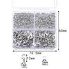 500Pcs/Box Jewelry Making Kit Lobster Clasps & Jump Rings With Box For Diy Chain Necklace Bracelet Anklet Supplies Connectors