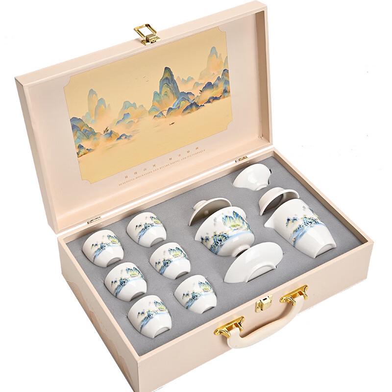 Chinese Ceramic Kung Fu Tea Set