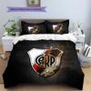 Club Atletico River Plate2 Pattern Bedding Quilt Set  Home Decoration  Gift (1 * Duvet Cover + 2 * Pillowcase  Without Core)