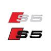 QR6 ABS Car Body Rear Trunk S3 S4 S5 S6 S7 S8 Emblem Sticker for M6 Sline A4 A5 S3 S5 A3 8p 8v b6 b8 S8 S4 B9 C7 Auto Accessories