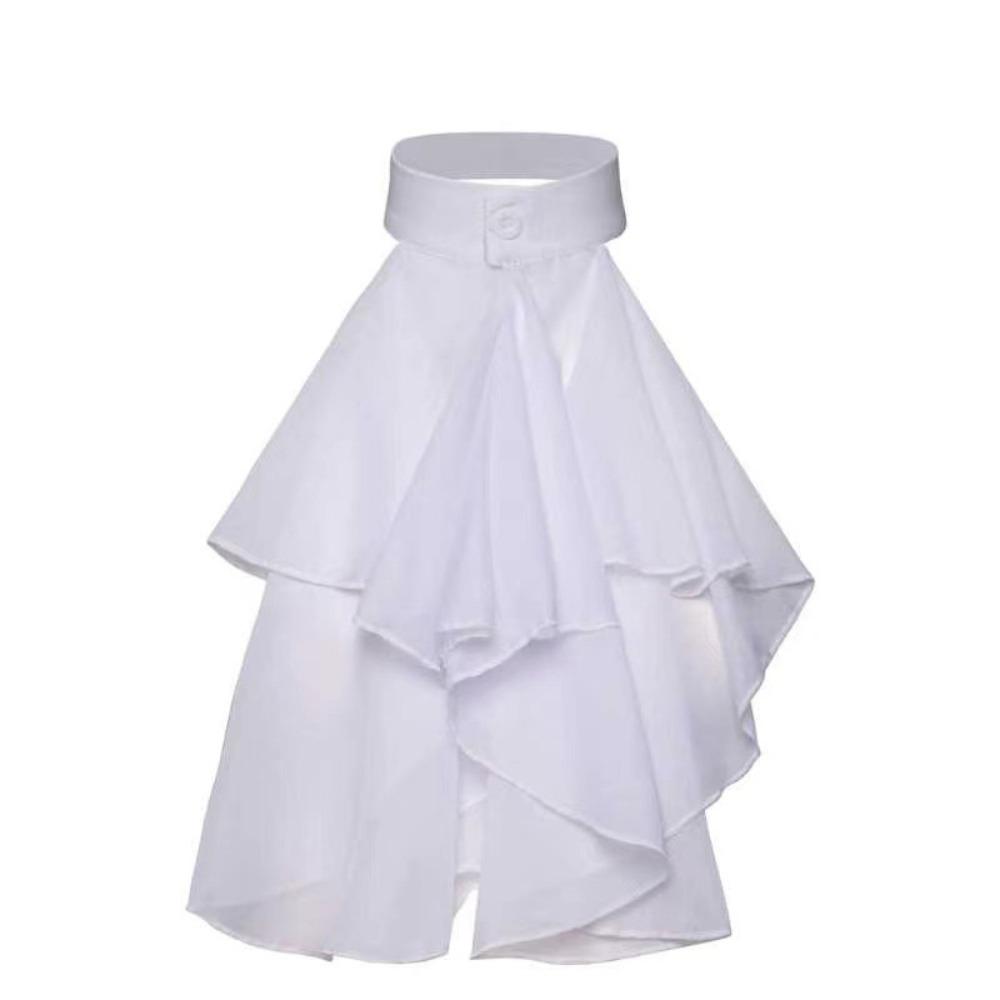 Detachable Lace Collar Vintage Elizabethan Neck Ruff Cameo Ruffled Collar  Historical Reenactment