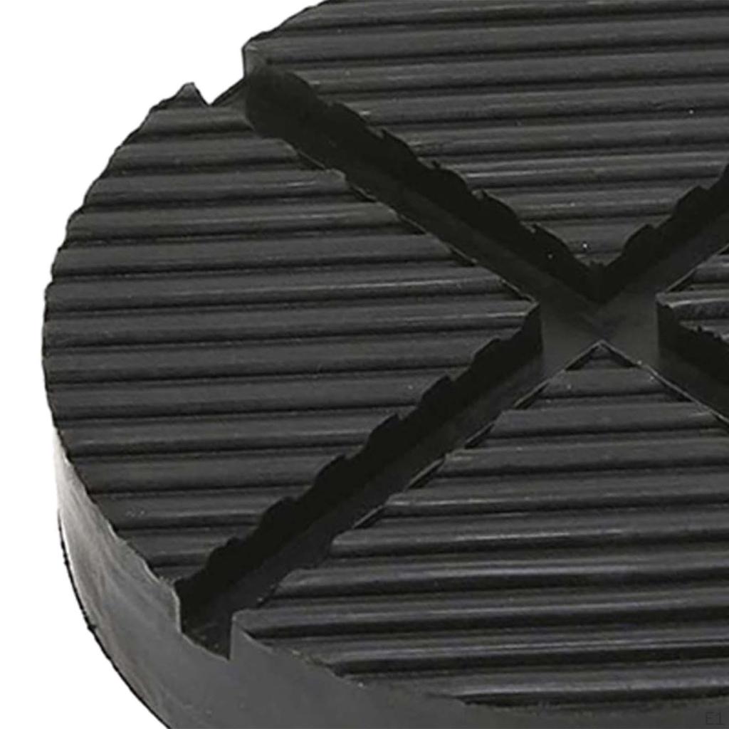 Car Lift Jack Stand Rubber Pad Floor Adapter, Round Rail Pinch Weld Protector,