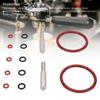 12PCS Silicone O Ring Seals Maintenance Set for Coffee Machine Silicone O Ring Repair Kit Coffee Maker Seal Gaskets with Tools