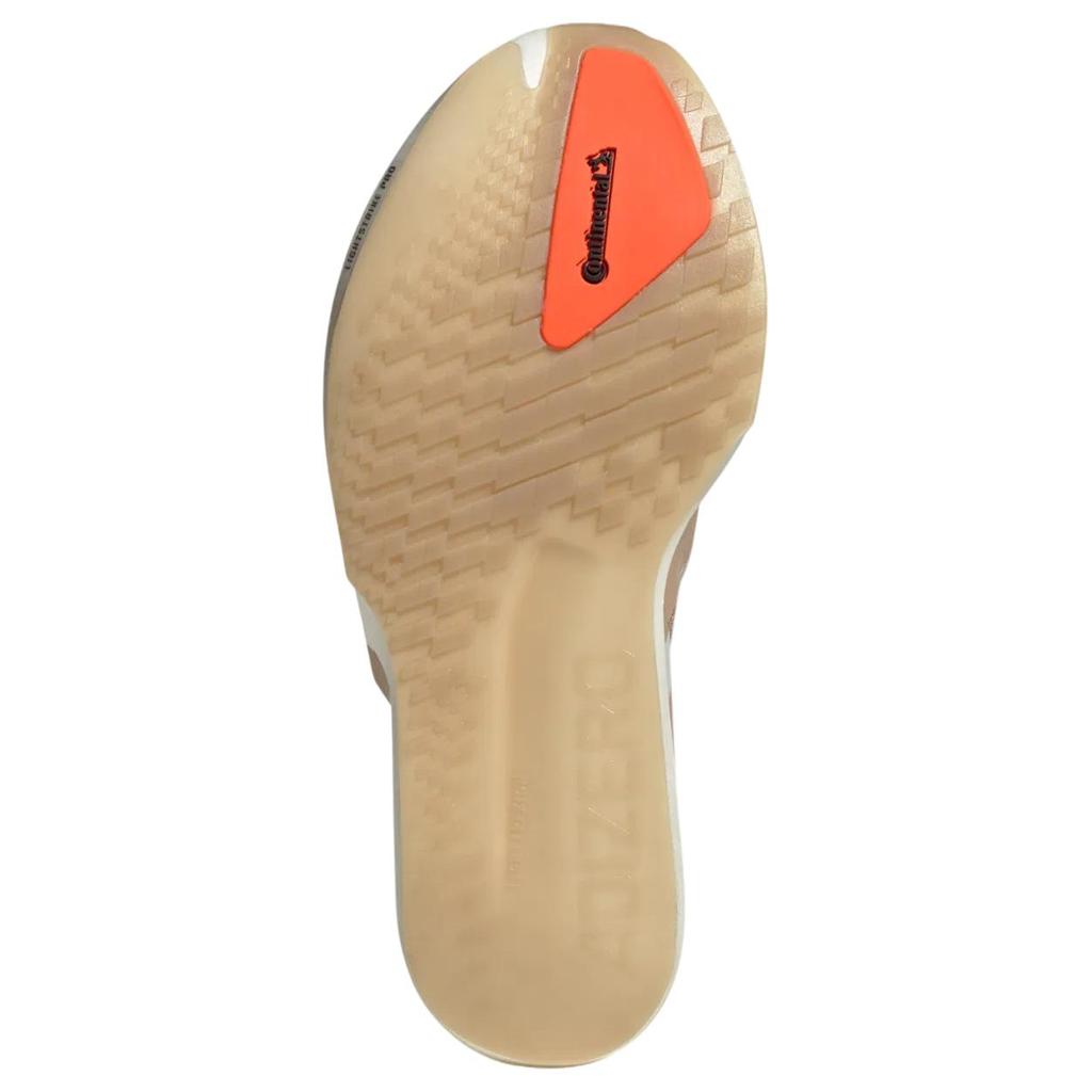 Adidas Adizero Adios 9 Comfortable Versatile Shock Absorbing Durable Support Low Top Casual Running Shoes Women Sneaker Chalk-White IH5754