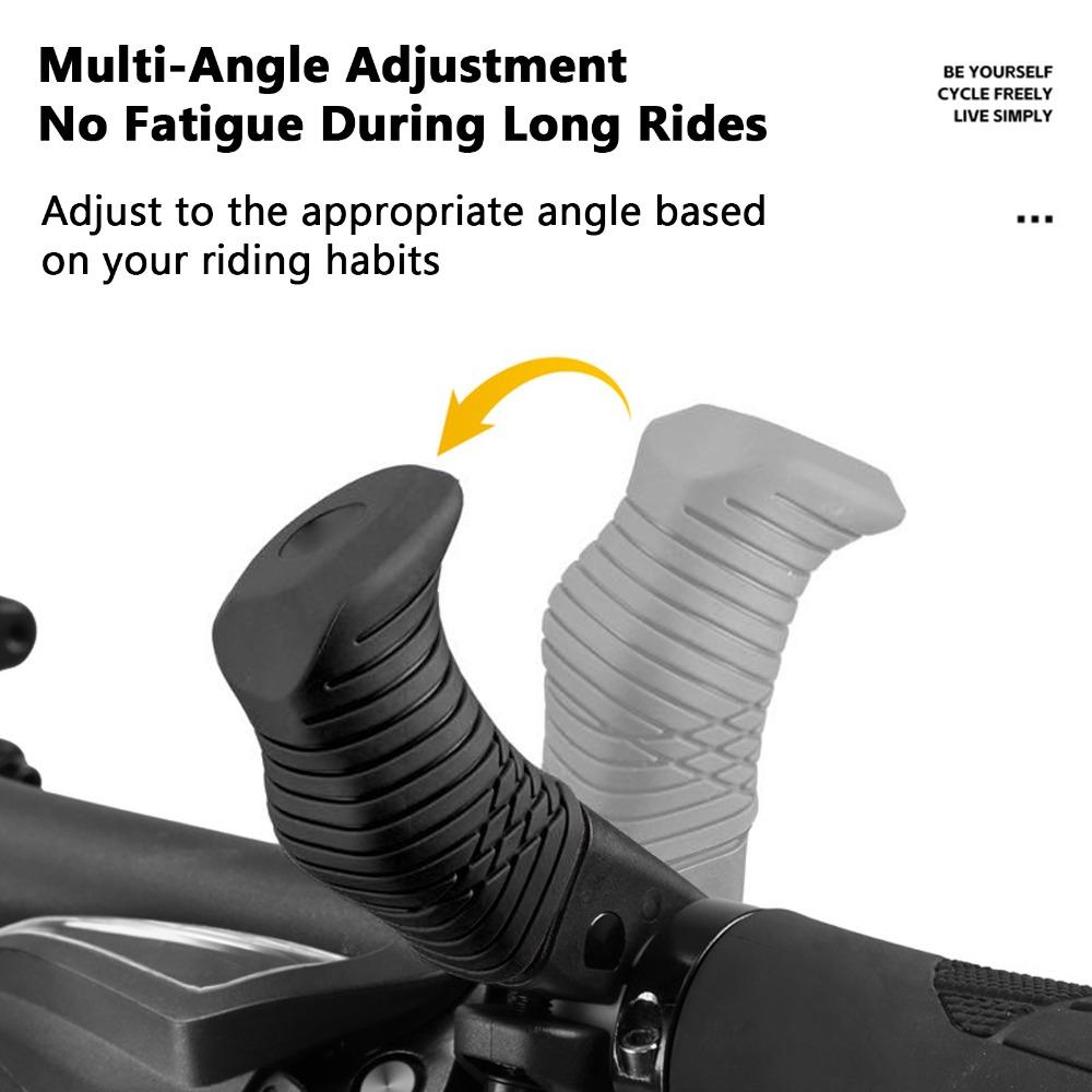 Non-Slip Bike Thumb Grips Ergonomic Mountain Bike Thumb Grips  Riding Posture Adjustment