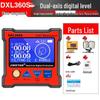 Jingyan DXL360S High-Precision Dual-Axis Digital Inclinometer with Gyroscope & Lithium Battery
