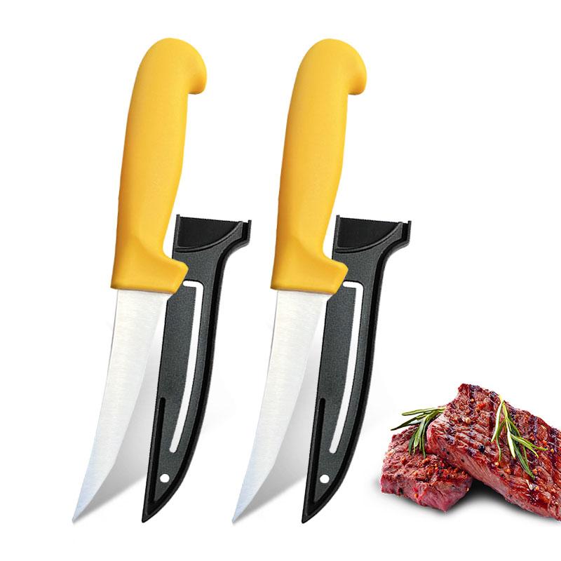 Professional Chef Knife Meat Cleaver Stainless Steel Fillet Boning Knife Fruit Cutter Fishes Slicing Knives and Accessories