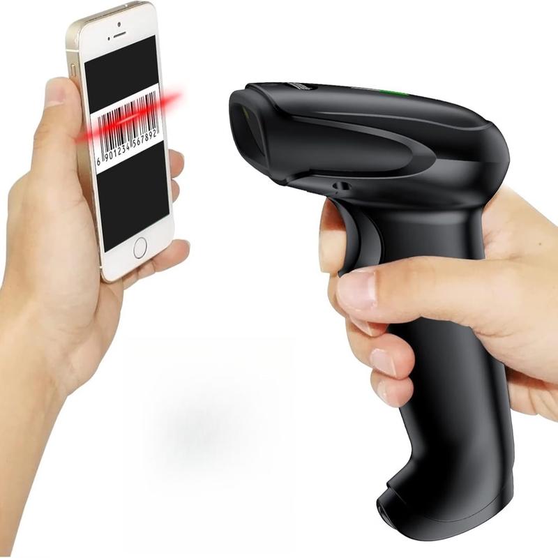 SMVP Wireless Bluetooth Laser 1D Barcode Scanner